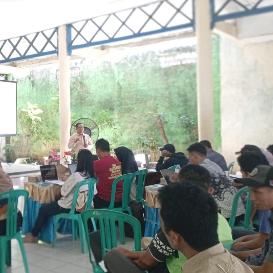 Tiga Belas Kampung di Kecamatan Banjit, Ikuti Pelatihan Tahap I Sistem Informasi Desa